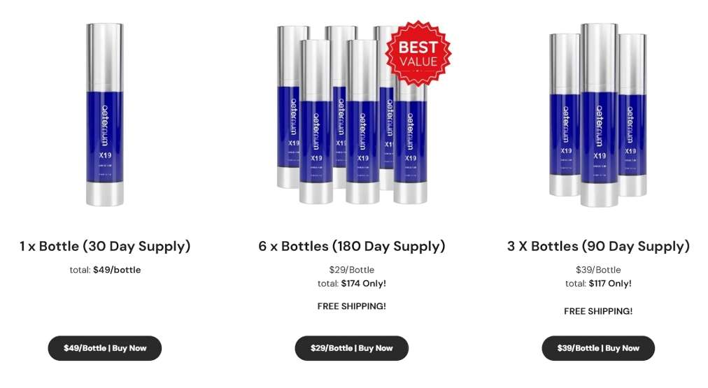 Aeternum X19 Aeternum X19 price